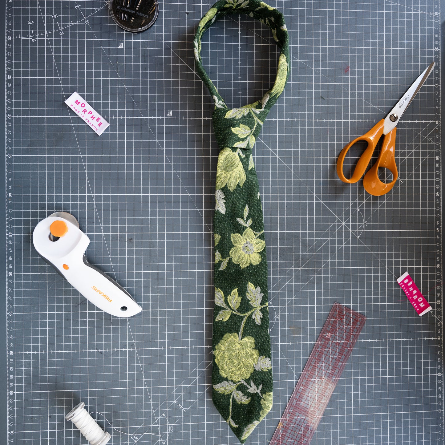 Dark Jacquard Tie